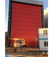 Hangar Doors – Heavy-Duty Motorized Steel/Aluminum Sliding or Folding Hangar Doors, Large-Scale Opening, Weather Resistant, Fully Customized for Aviation & Industrial Projects